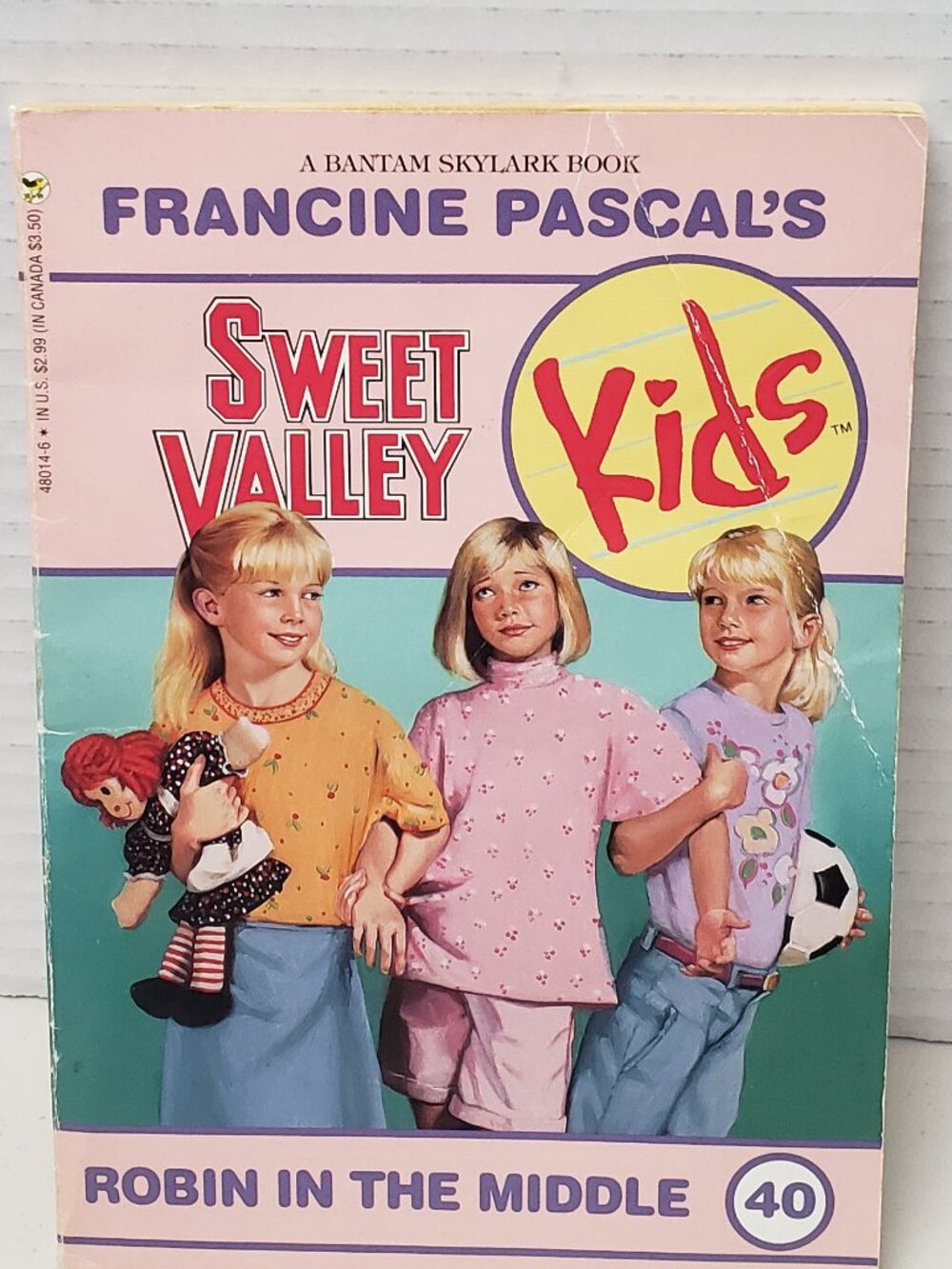 Sweet Valley Kids Book #40 Robin In The Middle